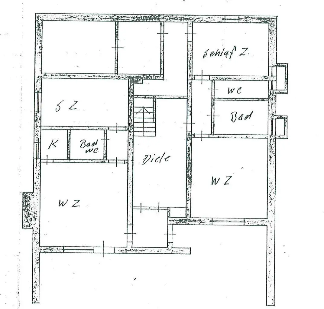 Grundriss Obergeschoss